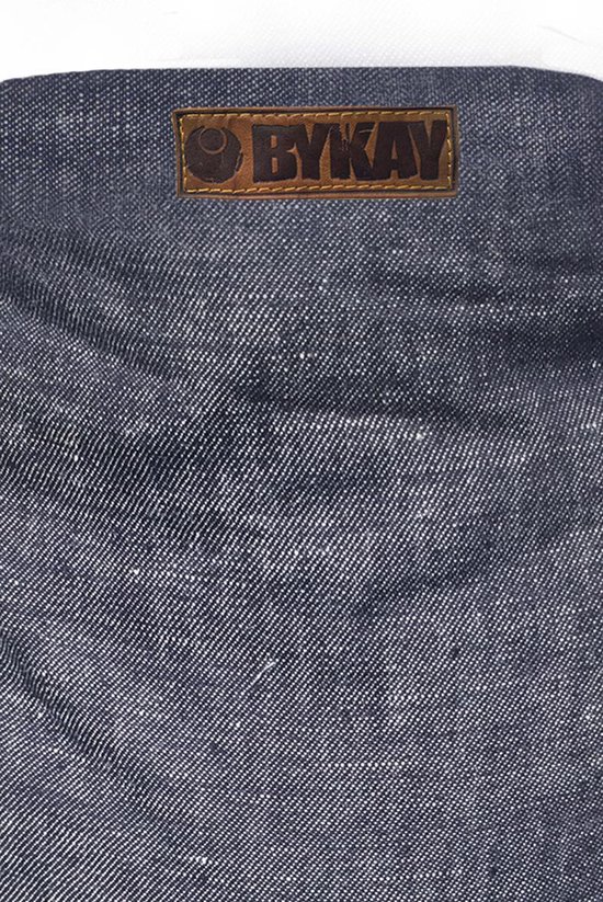 ByKay Draagdoek Woven Wrap Deluxe Jeansblauw