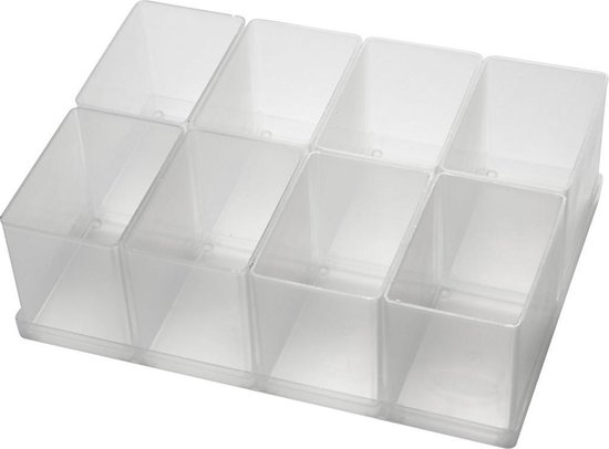 Raaco Inzetbox Ba8-1 Voor Opslagbox 79x55x80 Mm