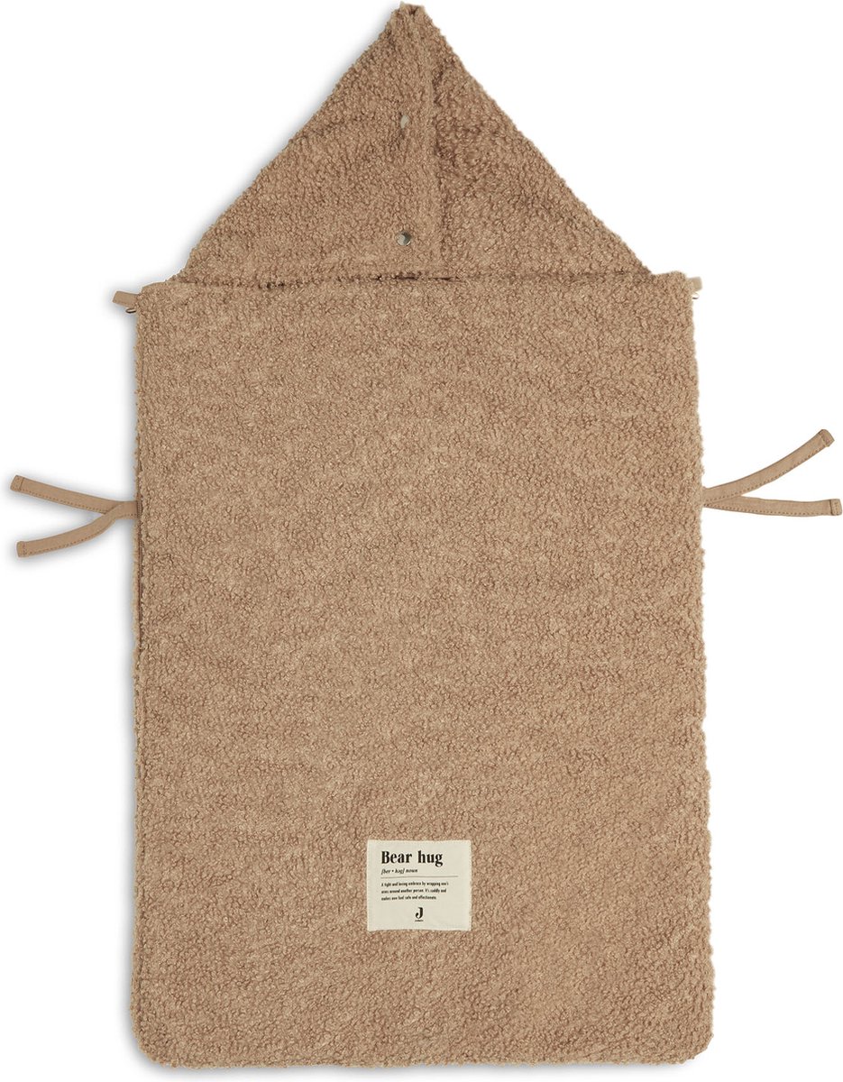 Jollein Voetenzak Autostoel Boucle Biscuit