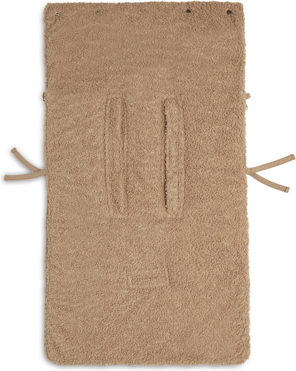 Jollein Voetenzak Autostoel Boucle Biscuit