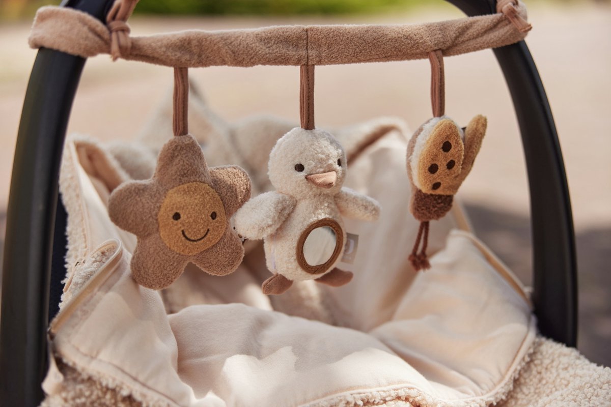 Jollein Voetenzak Autostoel Boucle Naturel