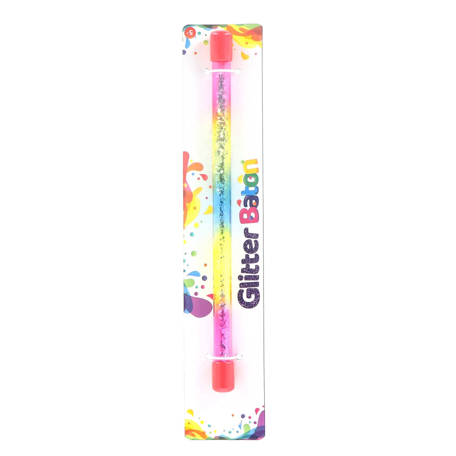 Top1Toys Cheerleader Glitter Baton 6 Assorti