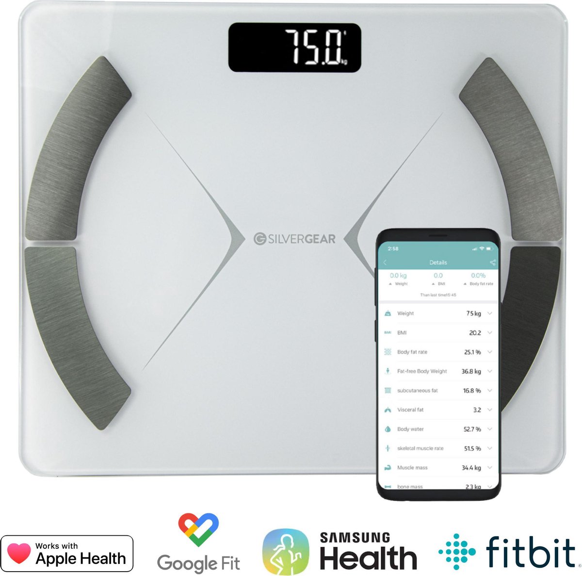 Silvergear Bluetooth - Wit