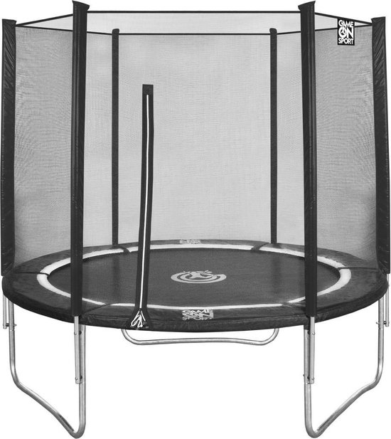 Intergard Trampoline Met Net ø244cm - Zwart