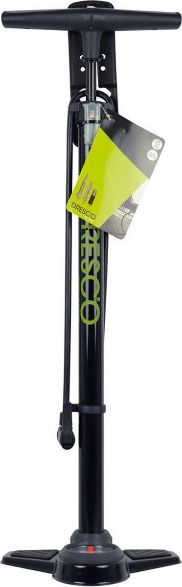 DRESCO Vloerpomp Manometer Pro 70 Cm/groen - Zwart
