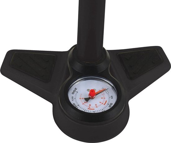 DRESCO Vloerpomp Manometer Pro 70 Cm/groen - Zwart