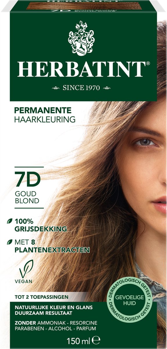 Herbatint Haarverf Gel - 7D Goudblond