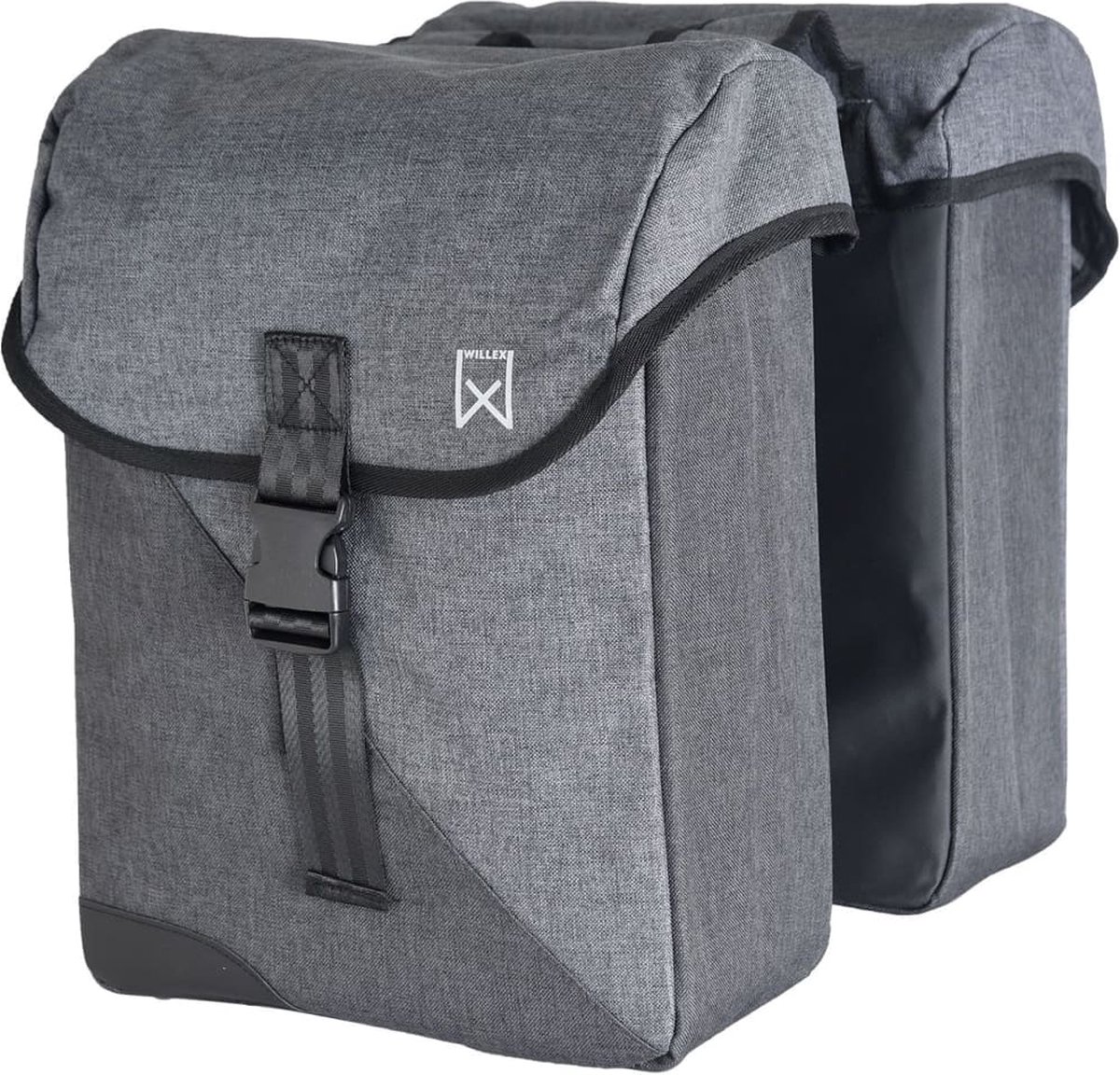 Willex Fietstas Dubbel 800 33 L - Grijs