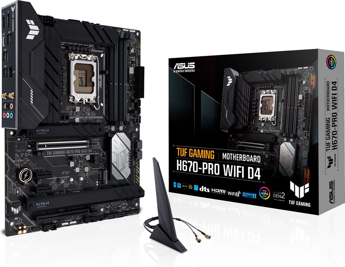 Asus TUF GAMING H670-PRO WIFI D4