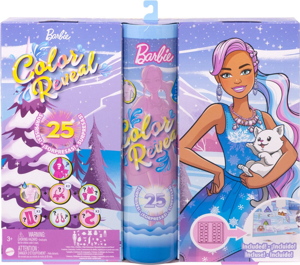 Mattel Barbie Color Reveal Adventskalender