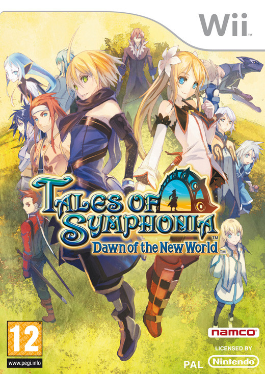 Namco Tales of Symphonia Dawn of the New World (zonder handleiding)