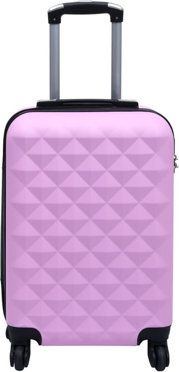 Vidaxl 2-delige Harde Kofferset Abs - Roze