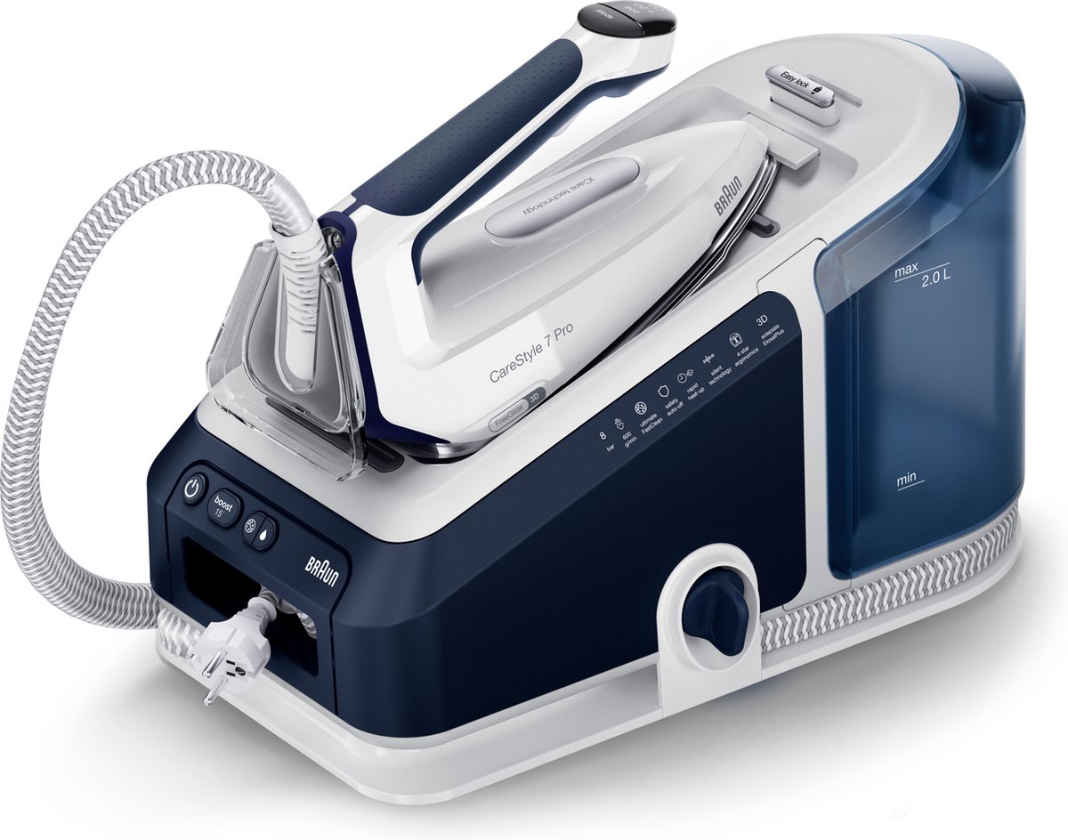 Braun Centro de planchado CareStyle 7 Pro IS 7282 Azul - Blauw