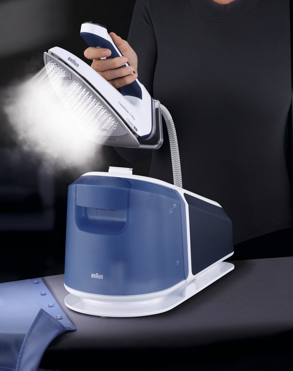 Braun Centro de planchado CareStyle 7 Pro IS 7282 Azul - Blauw