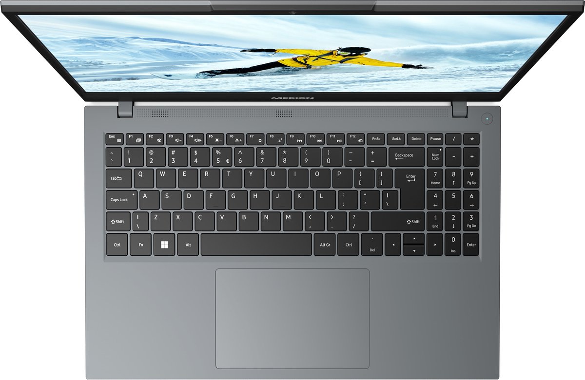 Medion laptop E15415/MD62478 - Grijs