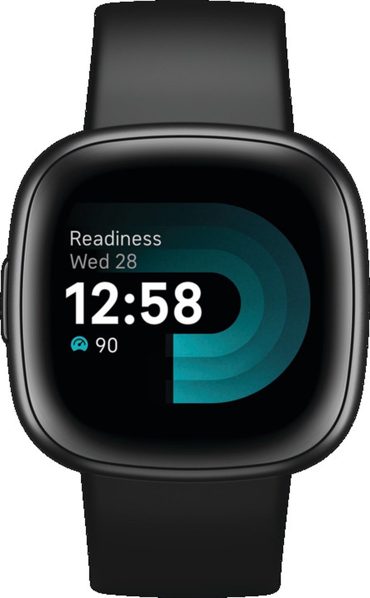 Fitbit Versa 4 Zwart