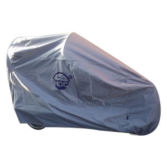 CUHOC Topkwaliteit Bakfiets Hoes (Met Huif) Waterdicht - 3xl - 295x110x140cm - Diamond Label