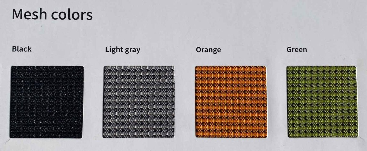 24Designs Work Ergo-4 Ergonomische Bureaustoel En1335 -e Stof/mesh - Onderstel - Zwart
