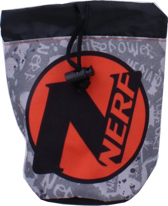 Nerf Rugzak Junior 12 Liter Polyester/zwart/oranje - Grijs