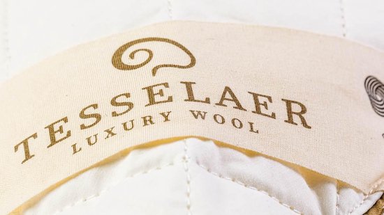 Tesselaer Wollen Onderdeken - Wit