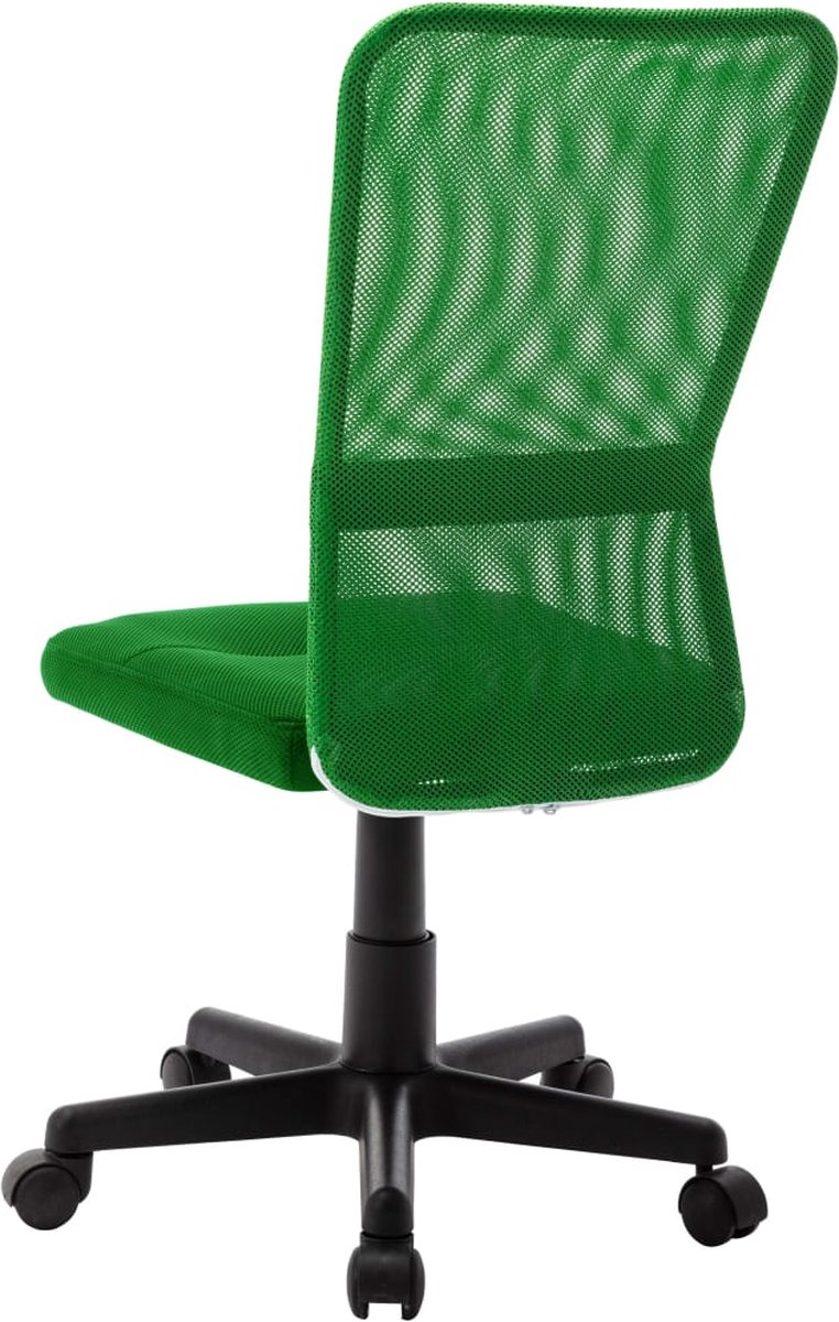 Vidaxl Kantoorstoel 44x52x100 Cm Mesh Stof - Groen