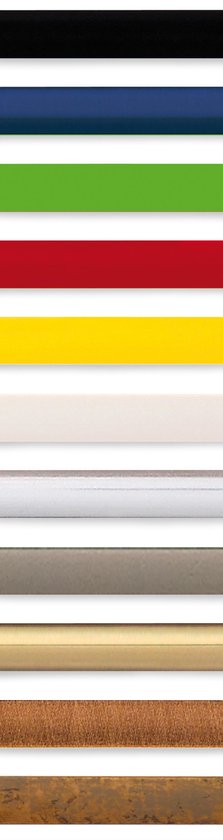 Walther Design Fotolijst New Lifestyle 3x 13x18 Cm Staalkleurig - Bruin