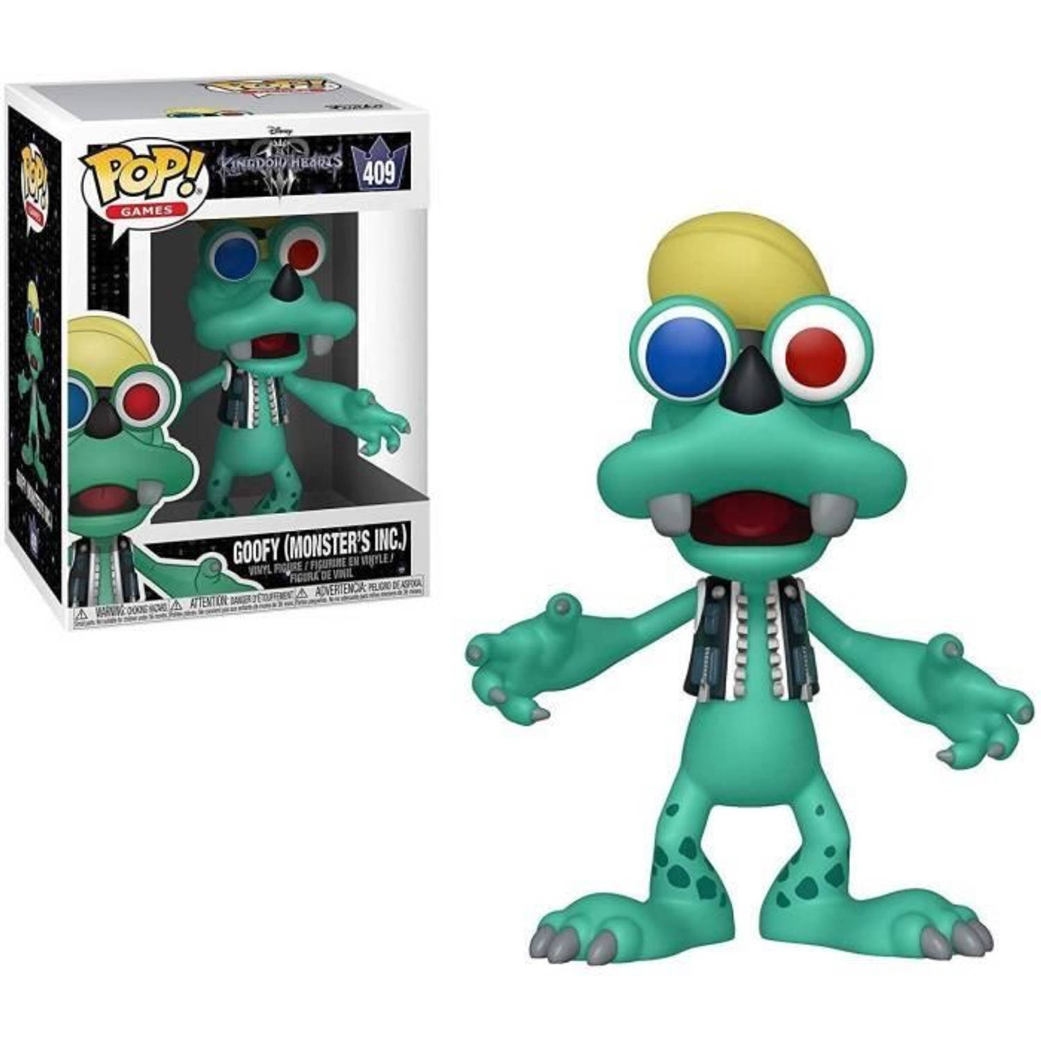 Funko Beeldje Pop! Kingdom Hearts 3: Goofy (Monsters Inc.)