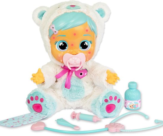 Imc Toys Cry Babies Zieke Kristal - Bruin