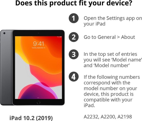 PanzerGlass Case Friendly Apple iPad 10.2 inch (2021/2020)Screenprotector