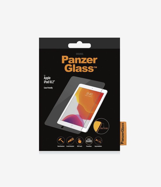 PanzerGlass Case Friendly Apple iPad 10.2 inch (2021/2020)Screenprotector