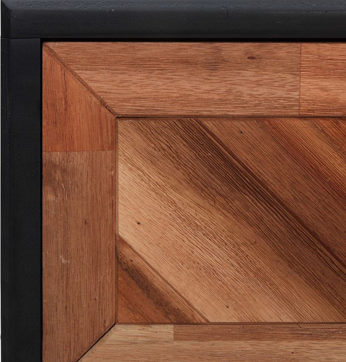 Vidaxl Nachtkastje 40x30x53 Cm Massief Acaciahout En Mdf - Bruin