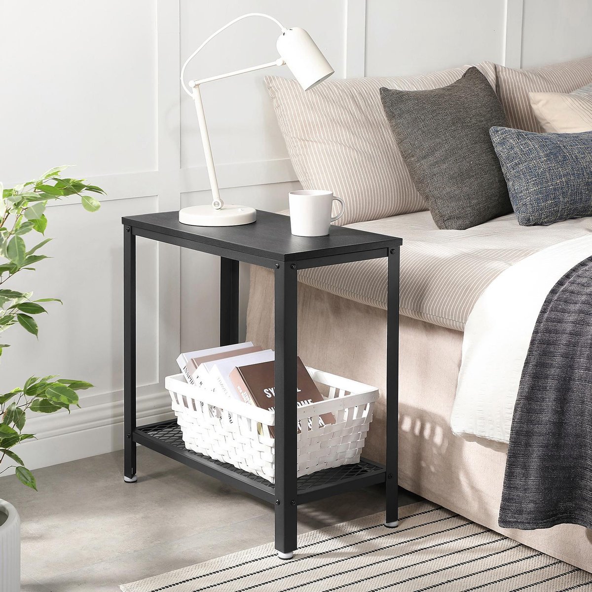 O'DADDY Wandtafel Of Haltafel - Robuust En Industrieel - 60x30x60cm G - Grijs