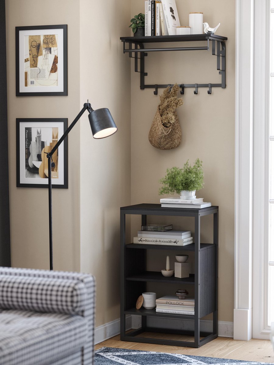 O'DADDY Wandtafel Of Haltafel - Robuust En Industrieel - 60x30x60cm G - Grijs