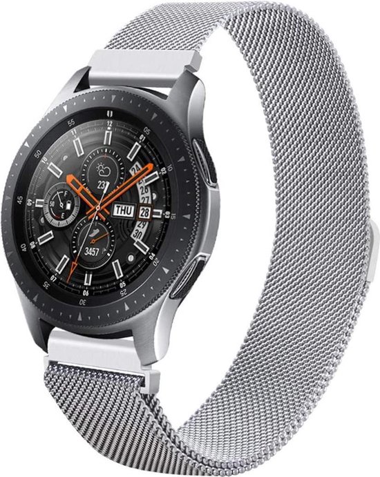 Imoshion Milanees Smartwatch Bandje Voor De Samsung Gear S3 Classic - Zilver - Silver