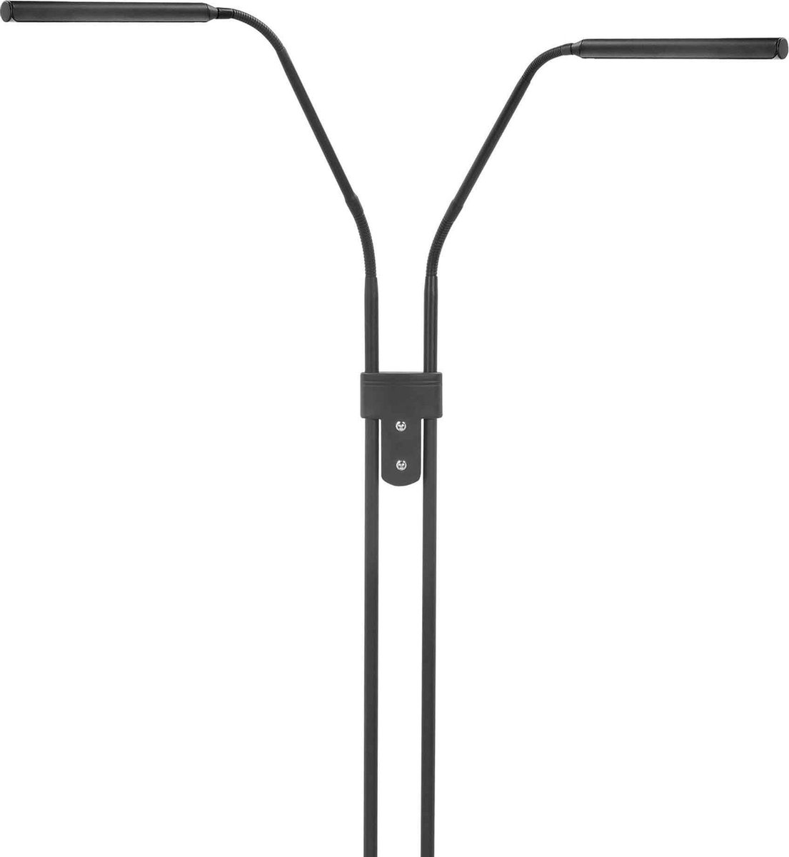 Highlight Vloerlamp Murcia 2 Lichts H 145 Cm - Zwart