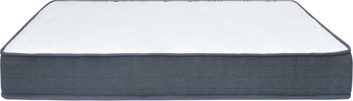 Vidaxl Boxspringmatras 200x140x20 Cm - Wit