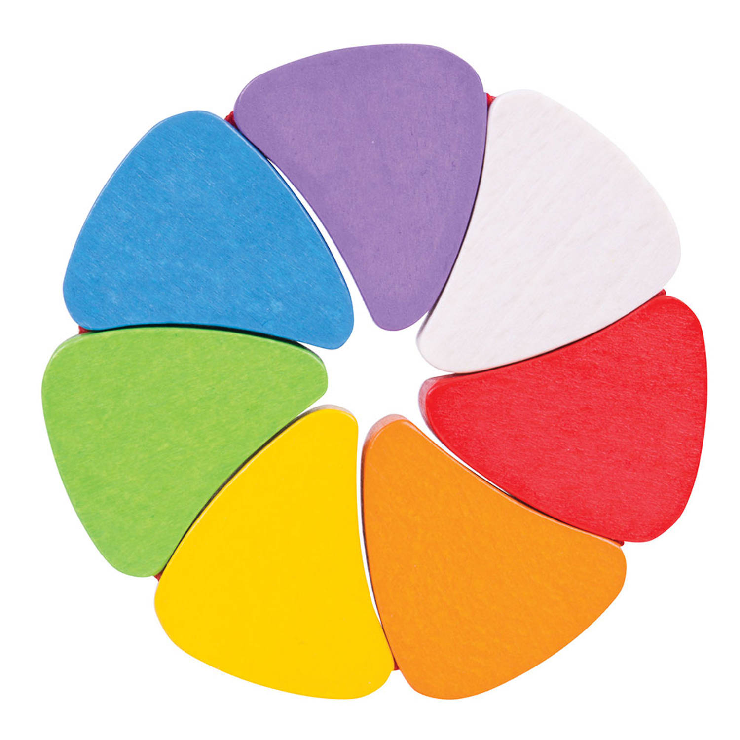 BigJigs Rainbow Petals (4)