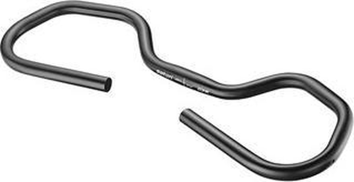 Satori Vlinderstuur Zone 600 Mm Aluminium - Zwart