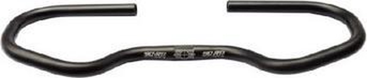 Satori Vlinderstuur Zone 600 Mm Aluminium - Zwart