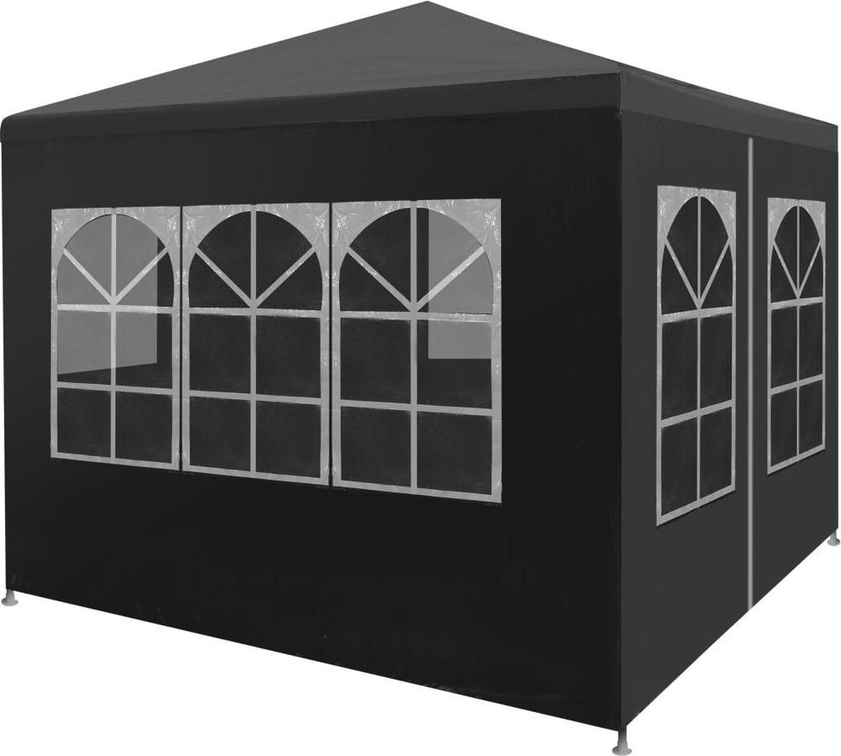 Vidaxl Partytent 3x3 M Antraciet - Gris