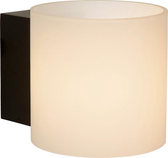 Lucide Jelte Wandlamp Badkamer G9/33w Ø 12cm - Zwart