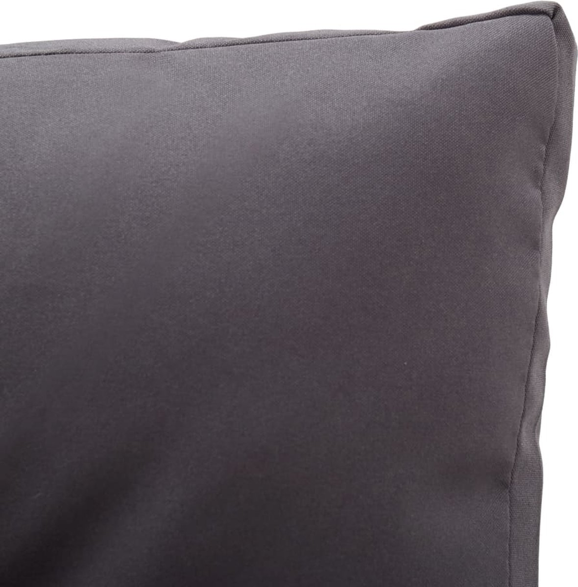 Vidaxl Tuinbank Tweezits Met Kussens 124 Cm Poly Rattan - Grijs