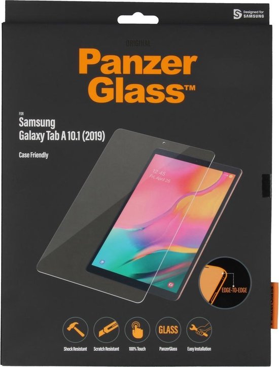PanzerGlass Samsung Galaxy Tab A 10.1 (2019) Screenprotector Glas