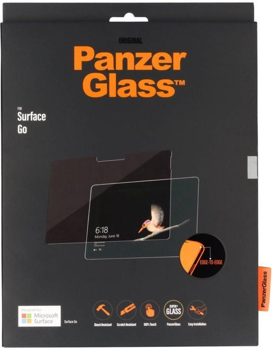 PanzerGlass Screenprotector Voor Microsoft Surface Go