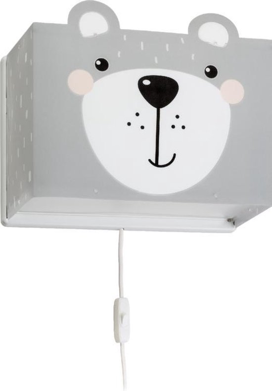 Dalber Starbright Wandlamp Beertje Junior 24,5 X 31 Cm/geel - Wit