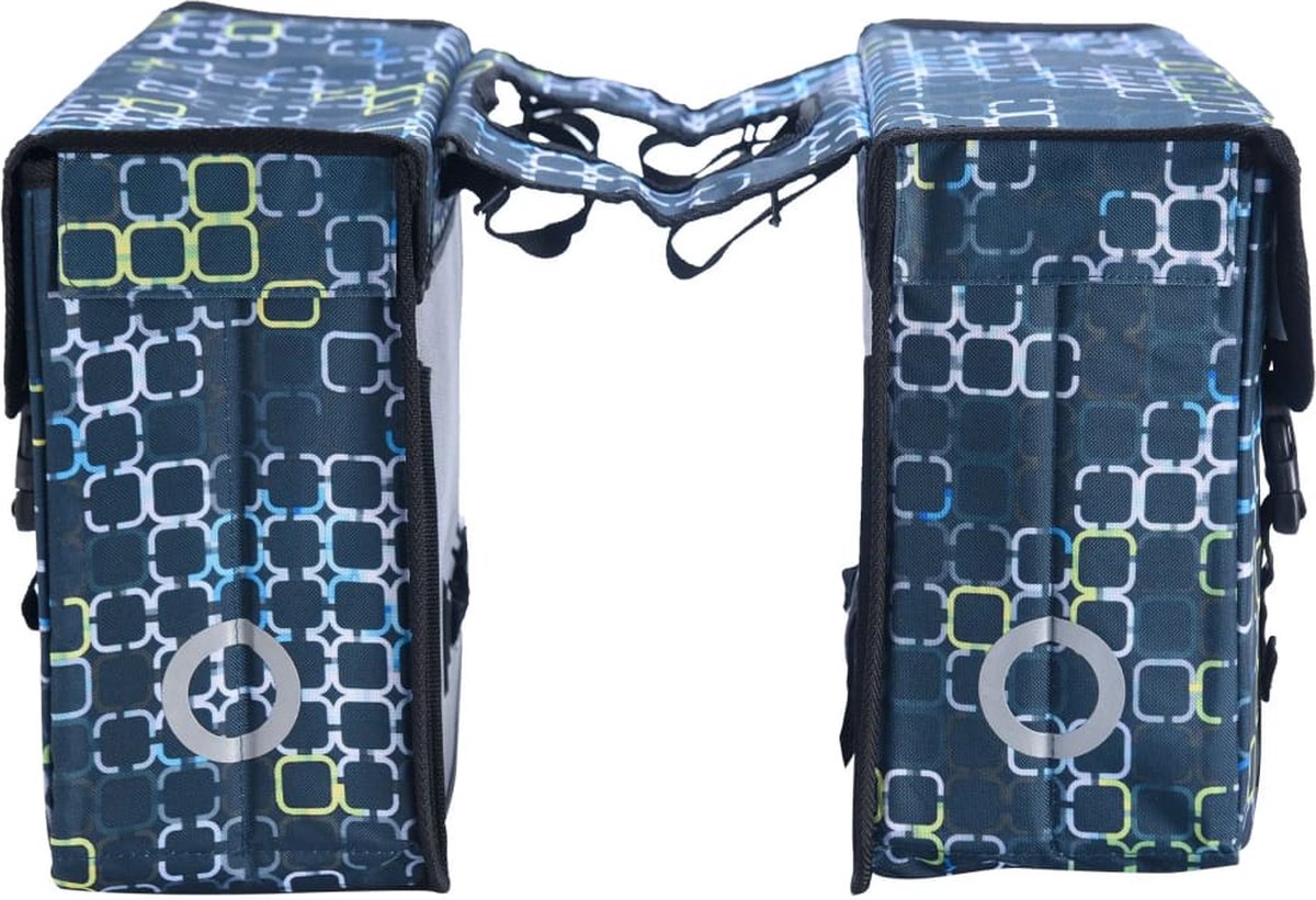 Willex Fietstas Dubbel Cyber 36 L - Zwart