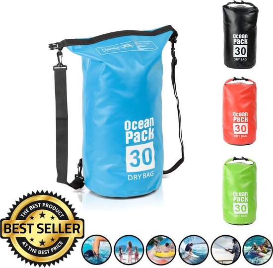 Decopatent Waterdichte Tas Ocean Pack 30l - Waterproof Dry Bag Sack - Schoudertas