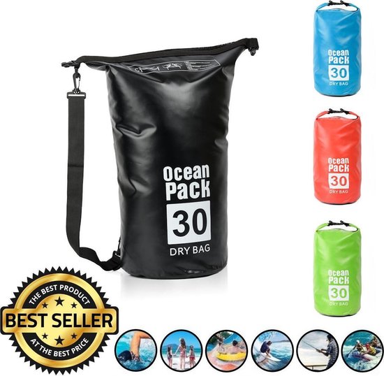 Decopatent Waterdichte Tas Ocean Pack 30l - Waterproof Dry Bag Sack - Schoudertas