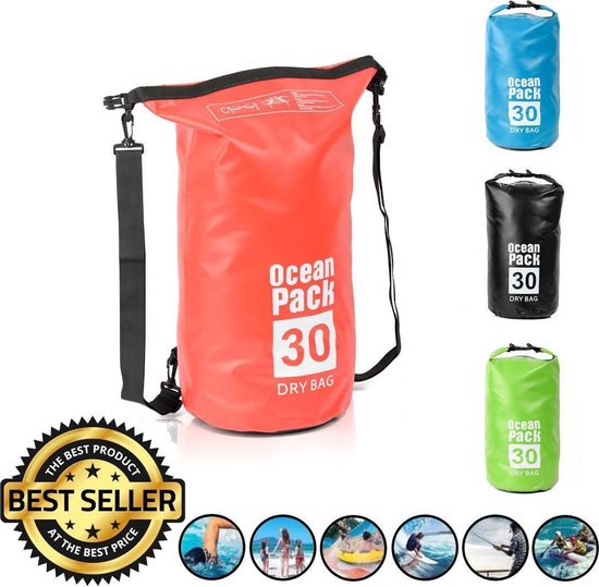 Decopatent Waterdichte Tas Ocean Pack 30l - Waterproof Dry Bag Sack - Schoudertas