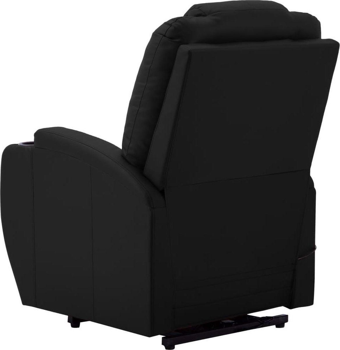 Vidaxl Sta-op-stoel Kunstleer - Zwart